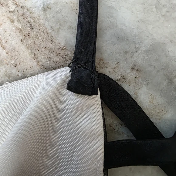 Morgan And Co Elegant Black Floral Lace Evening Dress Maxi Size 7/8 - Picture 10 of 12